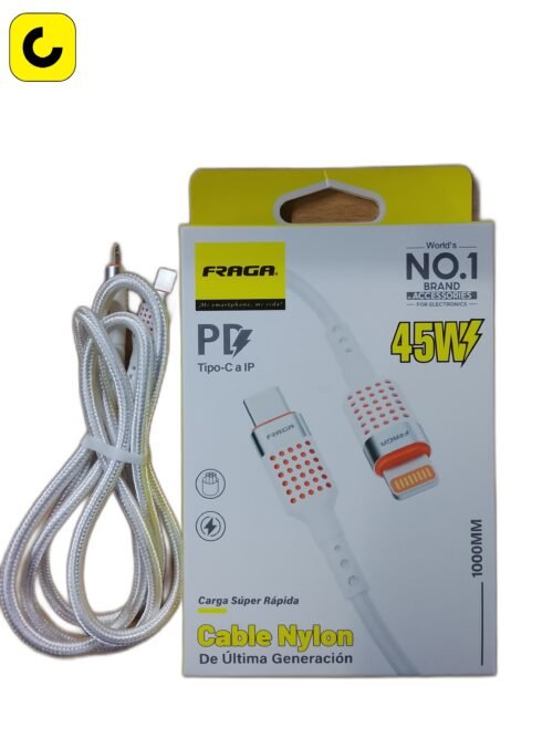 CABLE FRAGA NYLON DE C A IPHONE