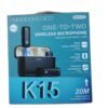 MICROFONO K15 DOS BALAS TIPO C