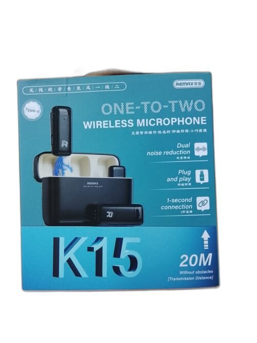 MICROFONO K15 DOS BALAS TIPO C